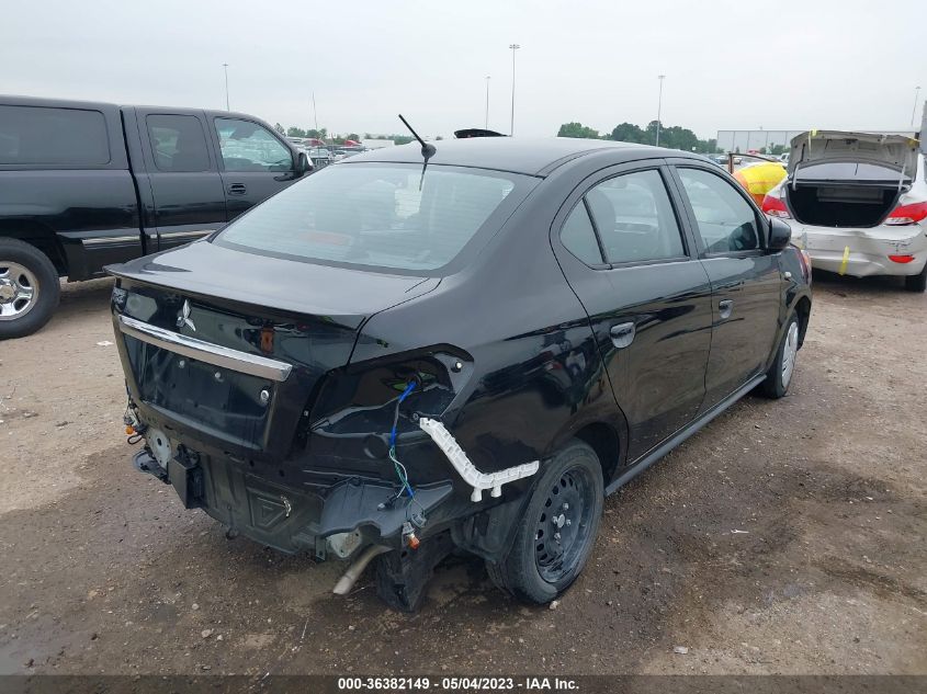 2022 MITSUBISHI MIRAGE G4 ES/LE/BLACK EDITION - ML32FUFJ2NHF01243