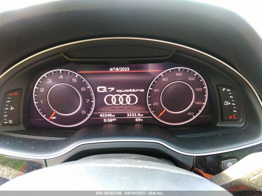2018 AUDI Q7 PRESTIGE - WA1VAAF74JD033519