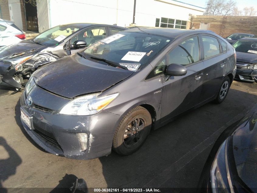 2015 TOYOTA PRIUS FOUR - JTDKN3DU4F1941544