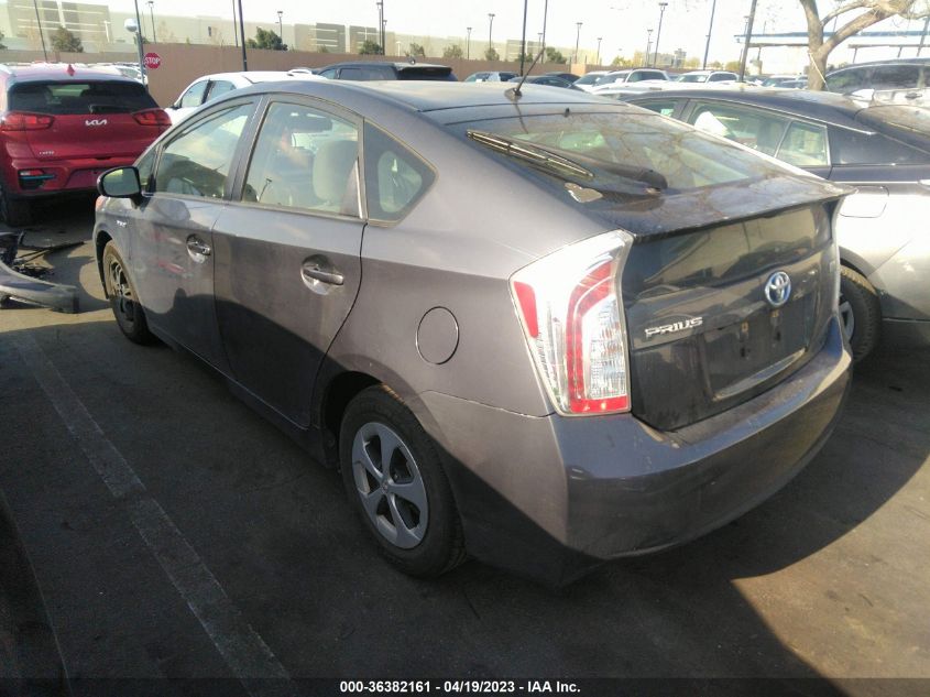 2015 TOYOTA PRIUS FOUR - JTDKN3DU4F1941544