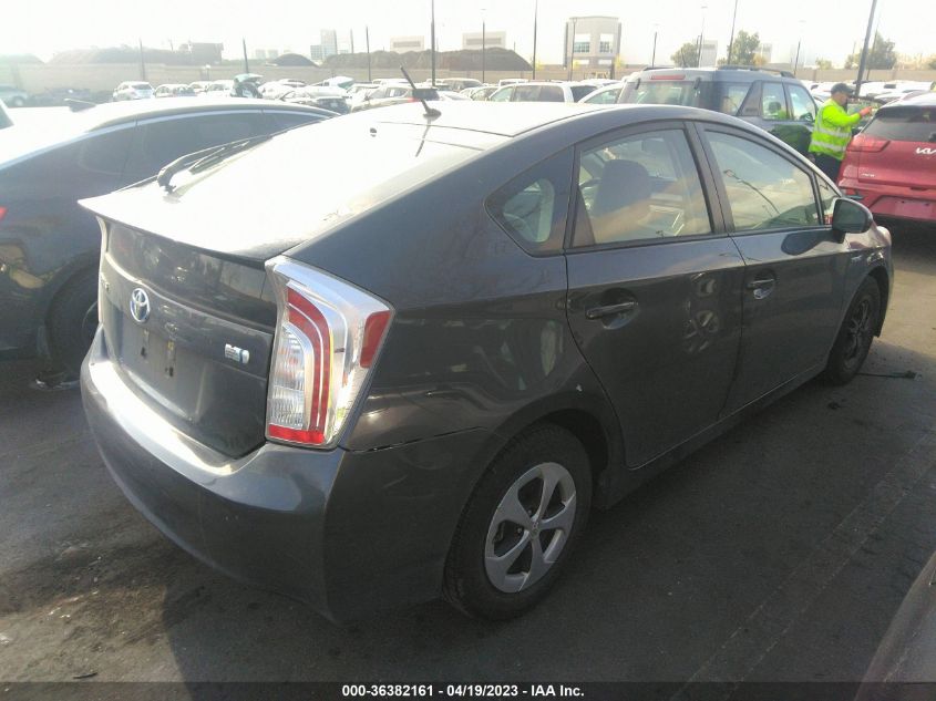 2015 TOYOTA PRIUS FOUR - JTDKN3DU4F1941544