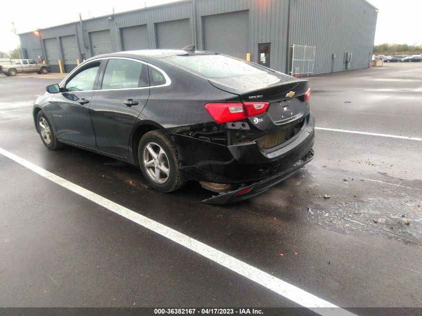 2016 CHEVROLET MALIBU LS - 1G1ZB5ST6GF299144