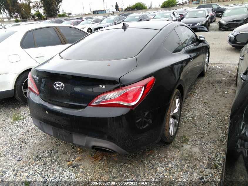 2015 HYUNDAI GENESIS COUPE 3.8L BASE KMHHT6KJ4FU130525