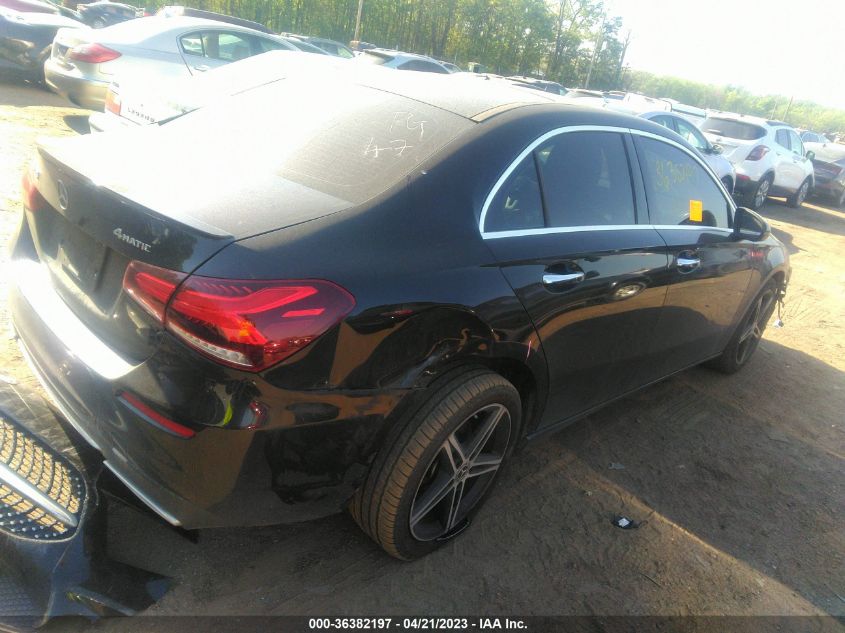 2019 MERCEDES-BENZ A-CLASS A 220 - WDD3G4FB8KW012959