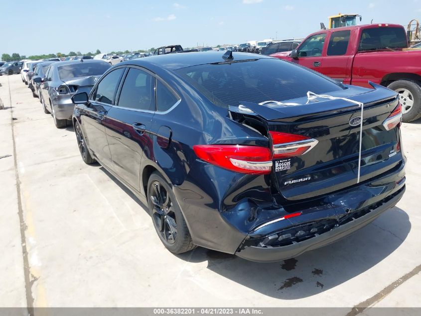 2020 FORD FUSION SE - 3FA6P0HD3LR222636