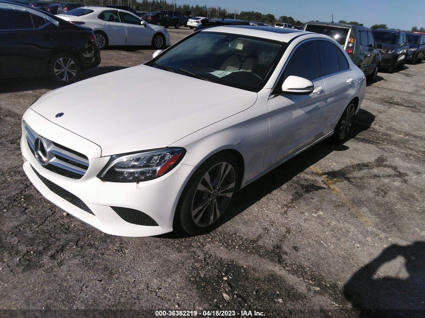 VIN 55SWF8DB7KU317232 2019 MERCEDES-BENZ C-CLASS C 300