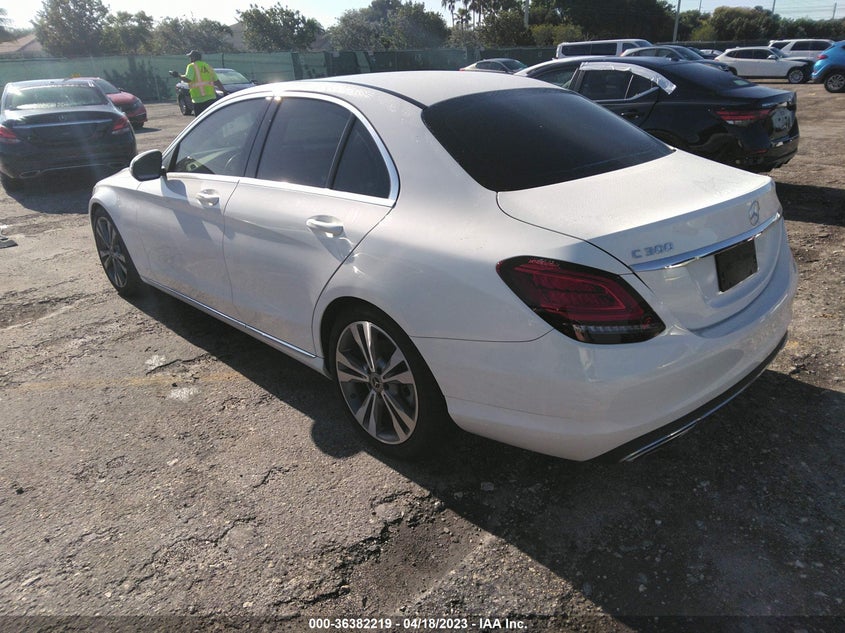 VIN 55SWF8DB7KU317232 2019 MERCEDES-BENZ C-CLASS C 300
