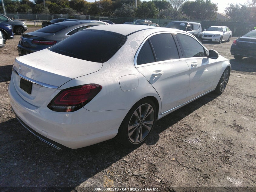 VIN 55SWF8DB7KU317232 2019 MERCEDES-BENZ C-CLASS C 300
