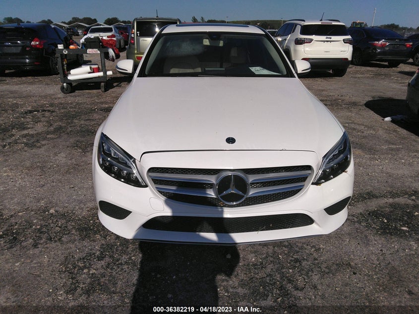 VIN 55SWF8DB7KU317232 2019 MERCEDES-BENZ C-CLASS C 300