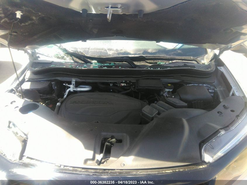 2020 HONDA PASSPORT EX-L 5FNYF7H55LB006537