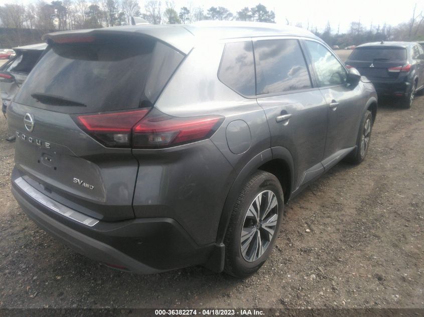 2021 NISSAN ROGUE SV - 5N1AT3BB4MC761531