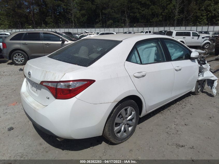 2015 TOYOTA COROLLA L/LE/S/S PLUS/LE PLUS - 2T1BURHE2FC345045