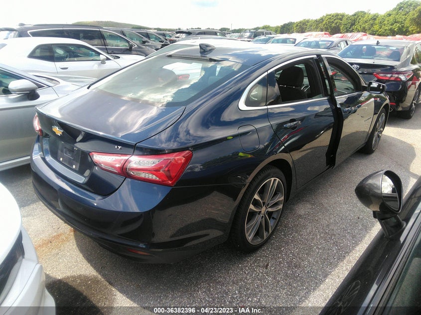 VIN 1G1ZD5ST9NF138259 2022 CHEVROLET MALIBU LT