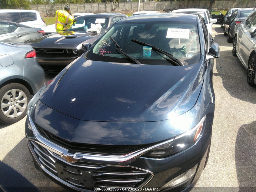 VIN 1G1ZD5ST9NF138259 2022 CHEVROLET MALIBU LT