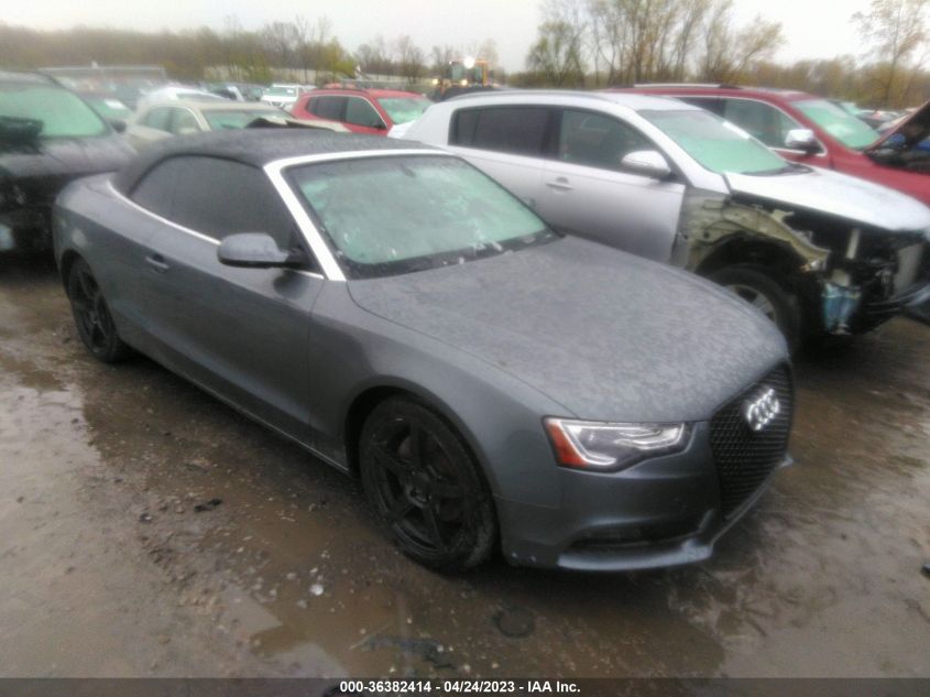 2013 AUDI A5 PREMIUM PLUS - WAULFAFH1DN009648