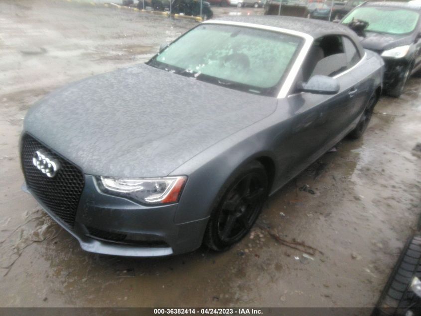 2013 AUDI A5 PREMIUM PLUS - WAULFAFH1DN009648