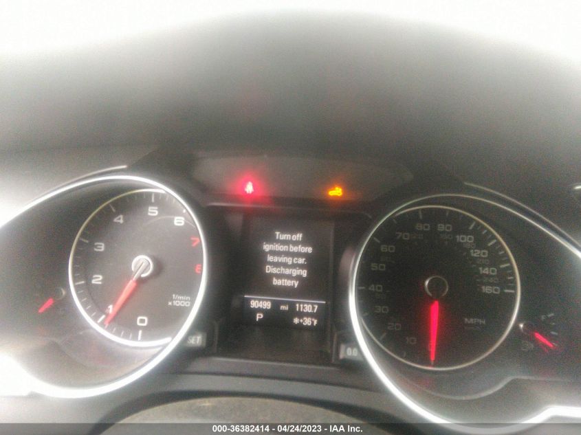 2013 AUDI A5 PREMIUM PLUS - WAULFAFH1DN009648