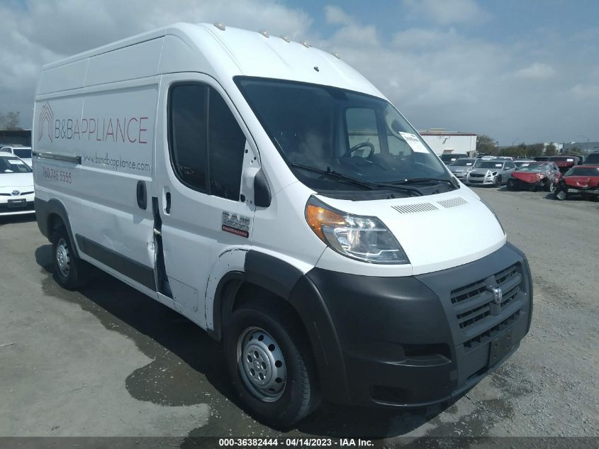 2018 RAM PROMASTER CARGO VAN - 3C6TRVCG9JE106536