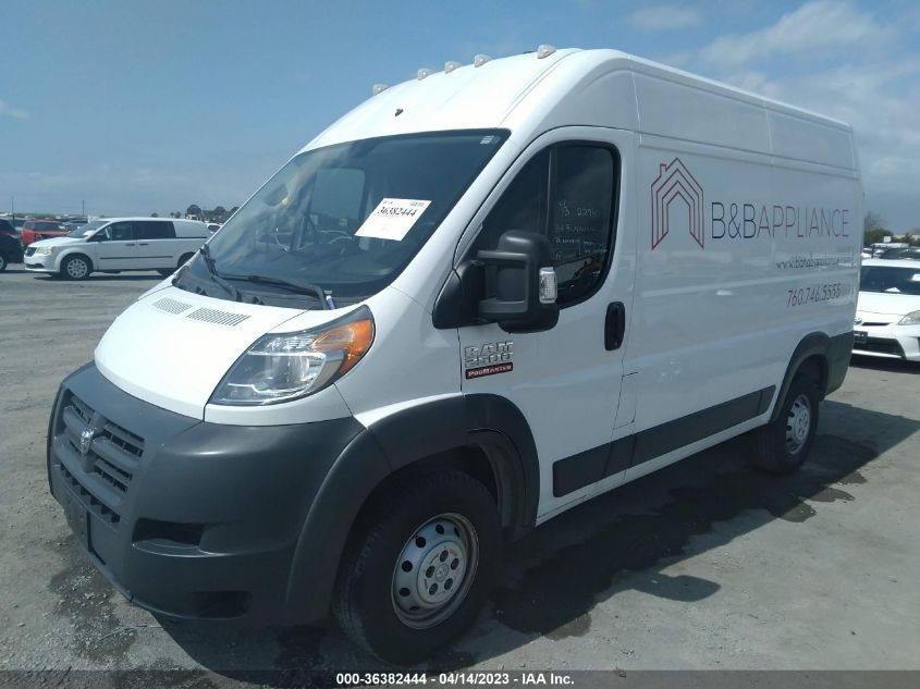 2018 RAM PROMASTER CARGO VAN - 3C6TRVCG9JE106536