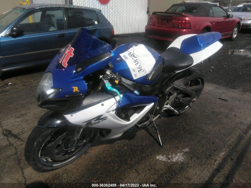 2007 SUZUKI GSX-R600 - JS1GN7DA772101282