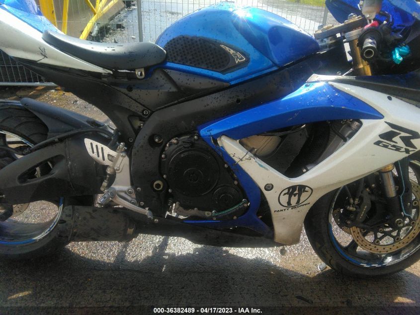 2007 SUZUKI GSX-R600 - JS1GN7DA772101282