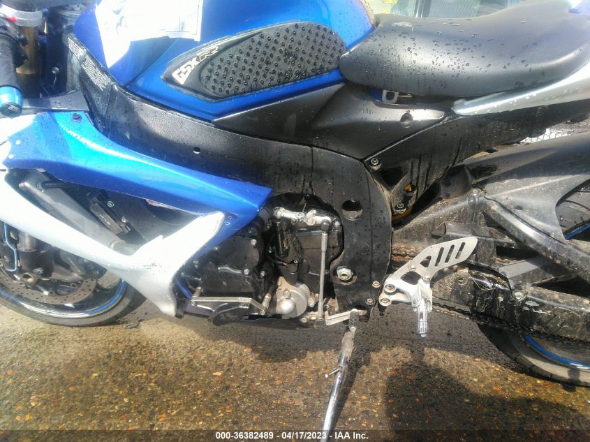 2007 SUZUKI GSX-R600 - JS1GN7DA772101282