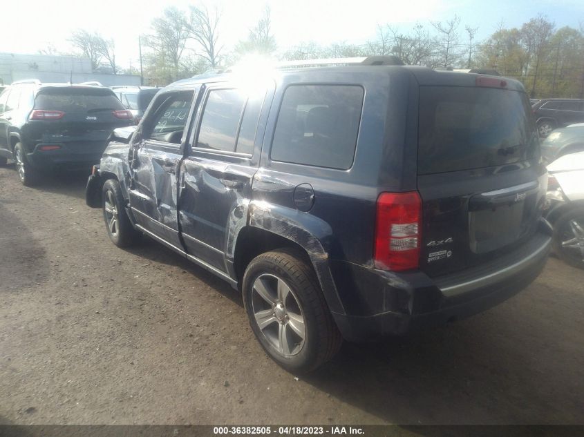 2016 JEEP PATRIOT HIGH ALTITUDE EDITION - 1C4NJRFB8GD786889