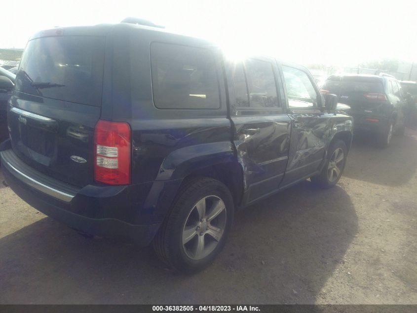 2016 JEEP PATRIOT HIGH ALTITUDE EDITION - 1C4NJRFB8GD786889