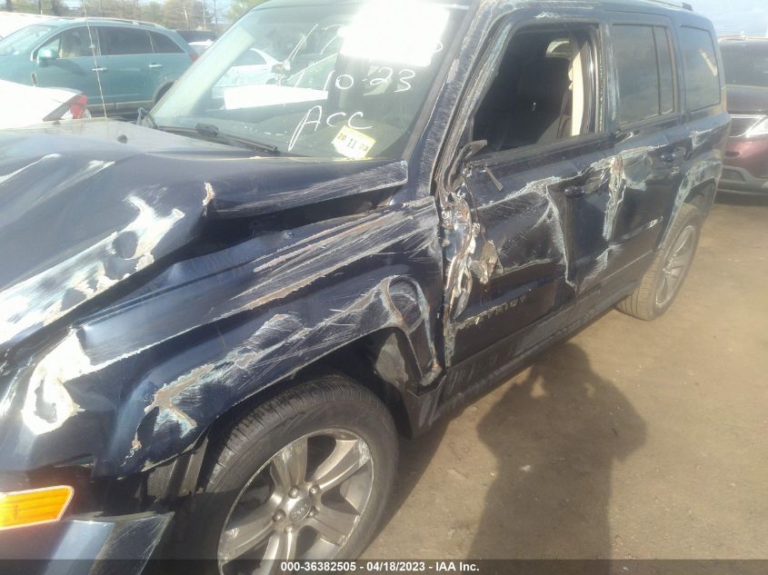 2016 JEEP PATRIOT HIGH ALTITUDE EDITION - 1C4NJRFB8GD786889