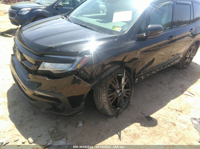 2020 HONDA PILOT BLACK EDITION - 5FNYF6H70LB060839