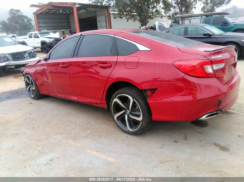 VIN 1HGCV2F36MA009671 2021 HONDA ACCORD SEDAN SPORT