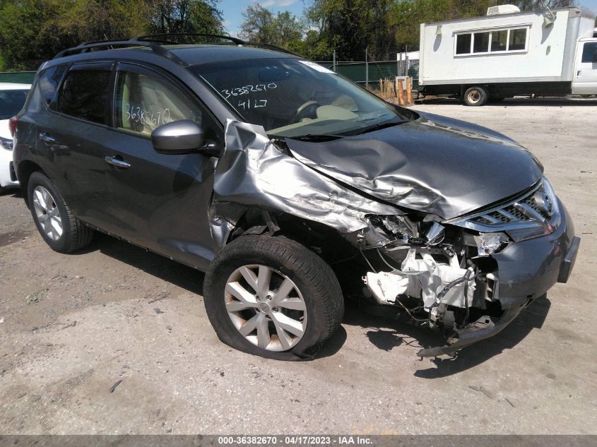 2013 NISSAN MURANO SV - JN8AZ1MW2DW310477