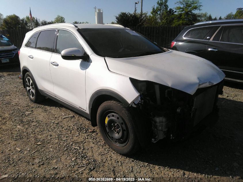 2018 KIA SORENTO EX V6 - 5XYPHDA58JG387885