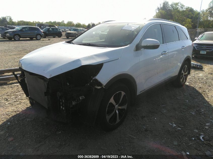 2018 KIA SORENTO EX V6 - 5XYPHDA58JG387885