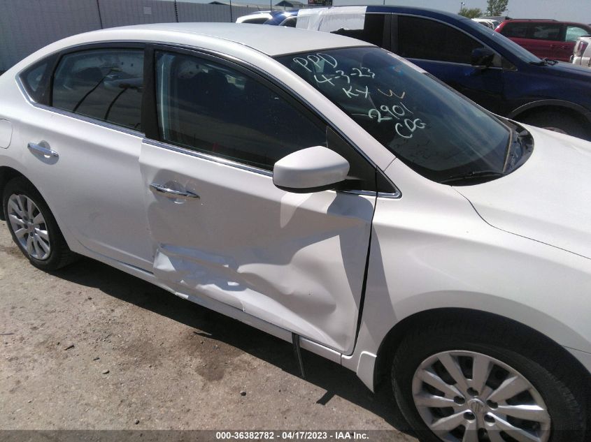 2014 NISSAN SENTRA S/FE+ S/SV/FE+ SV/SR/SL - 3N1AB7AP8EL652901