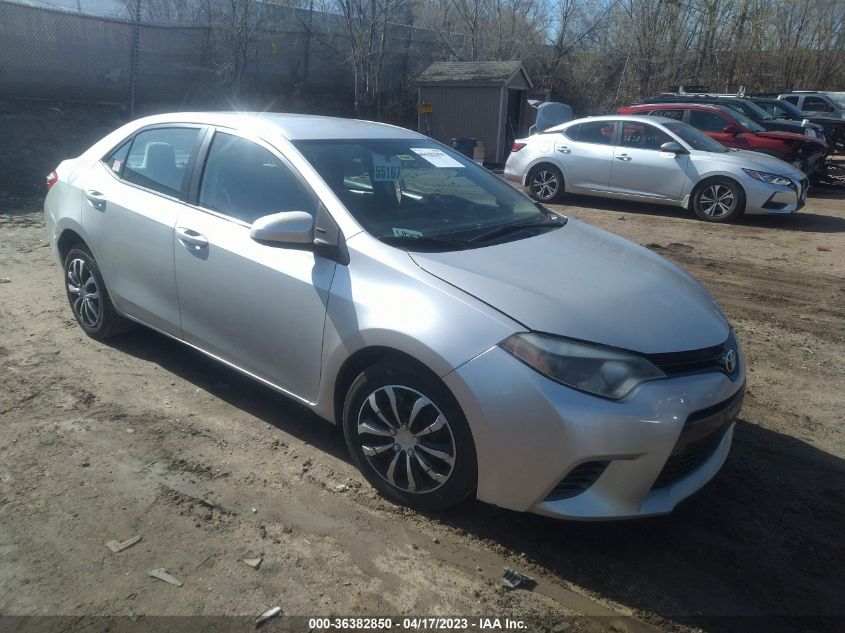 2015 TOYOTA COROLLA L/LE/S/S PLUS/LE PLUS - 5YFBURHE9FP271428