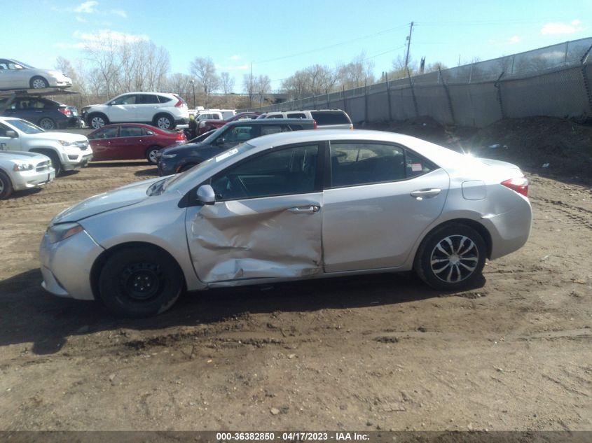 2015 TOYOTA COROLLA L/LE/S/S PLUS/LE PLUS - 5YFBURHE9FP271428