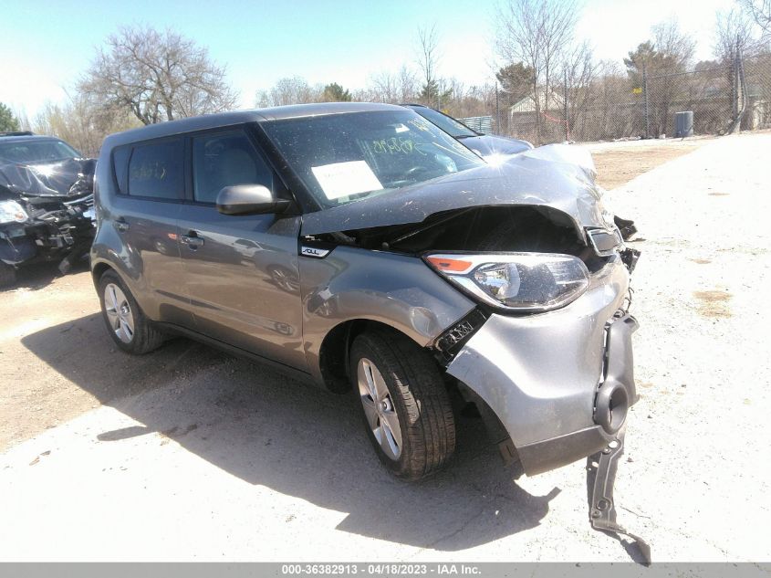 2016 KIA SOUL BASE - KNDJN2A25G7382965