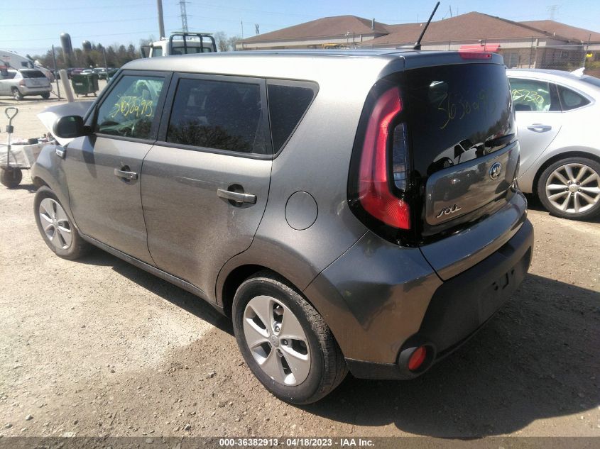 2016 KIA SOUL BASE - KNDJN2A25G7382965