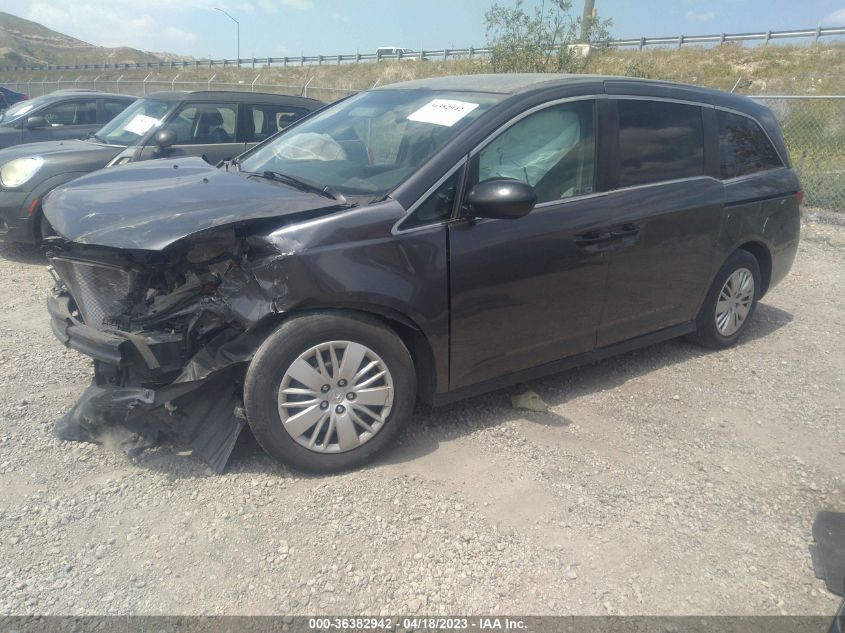 2016 HONDA ODYSSEY LX - 5FNRL5H25GB168892
