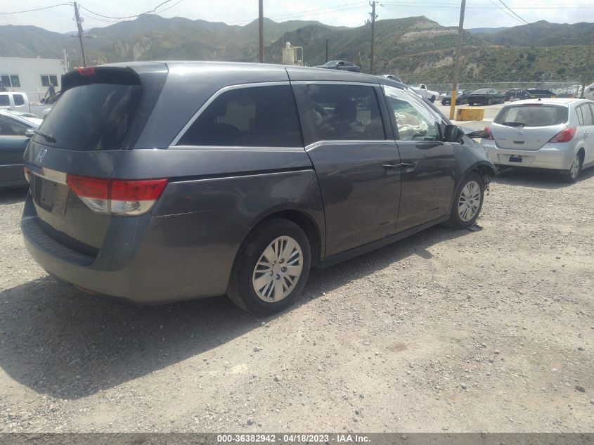 2016 HONDA ODYSSEY LX - 5FNRL5H25GB168892