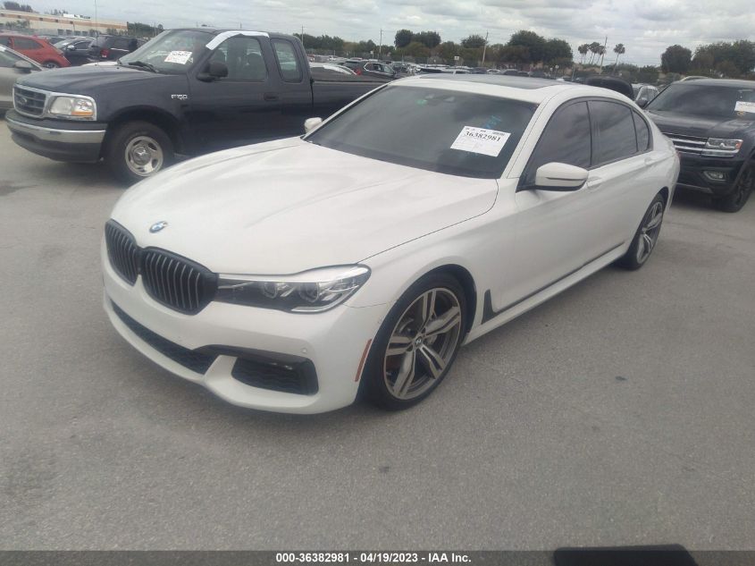 2018 BMW 7 SERIES 740I XDRIVE - WBA7E4C55JGV24216