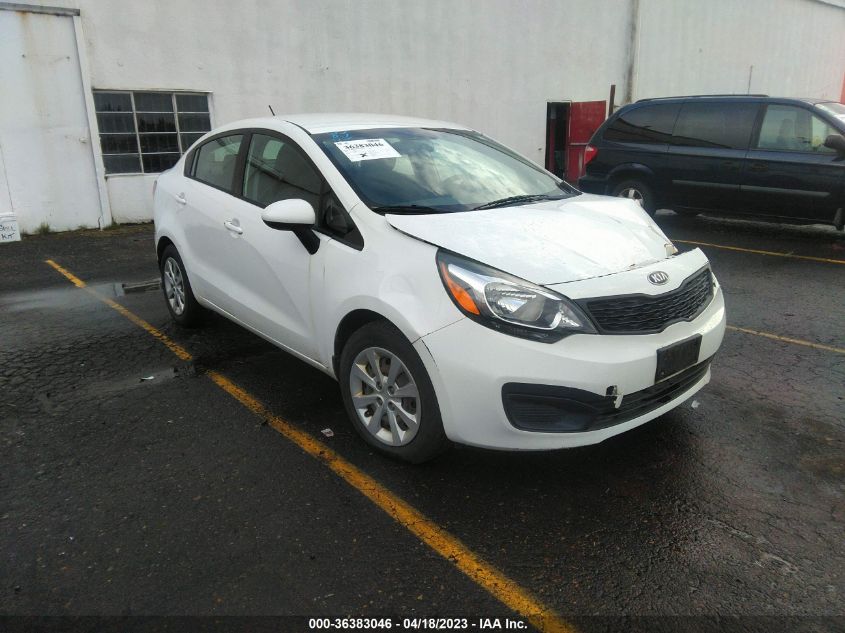 2013 KIA RIO LX - KNADM4A38D6137810