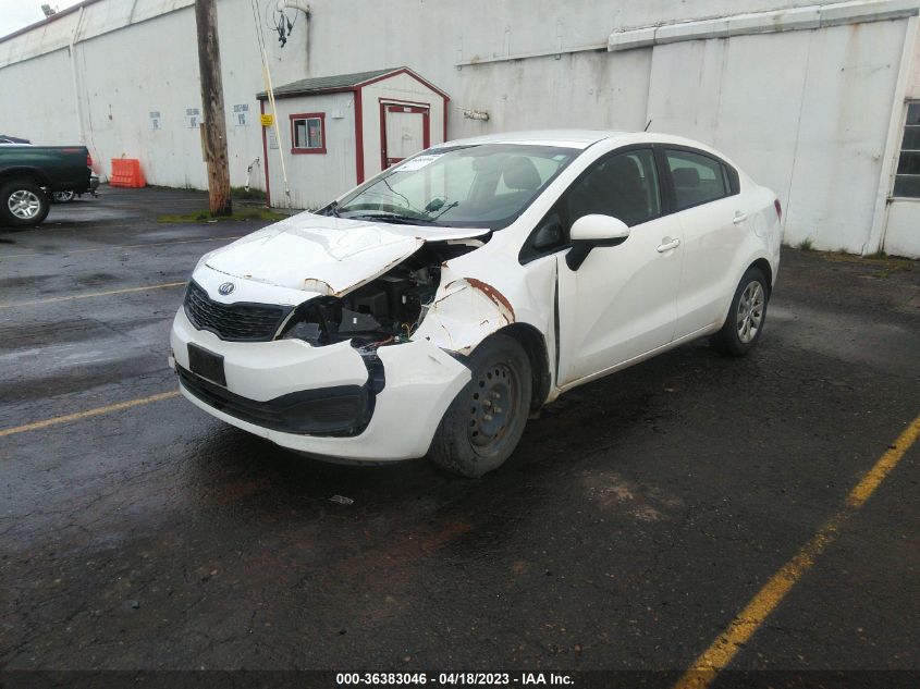2013 KIA RIO LX - KNADM4A38D6137810