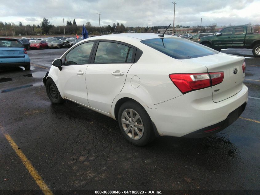 2013 KIA RIO LX - KNADM4A38D6137810