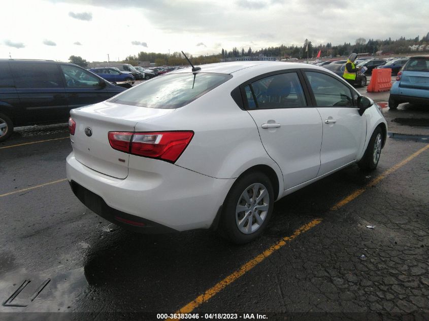 2013 KIA RIO LX - KNADM4A38D6137810