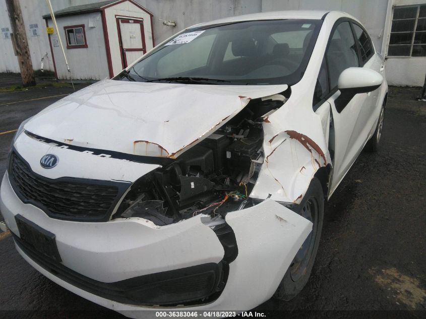 2013 KIA RIO LX - KNADM4A38D6137810