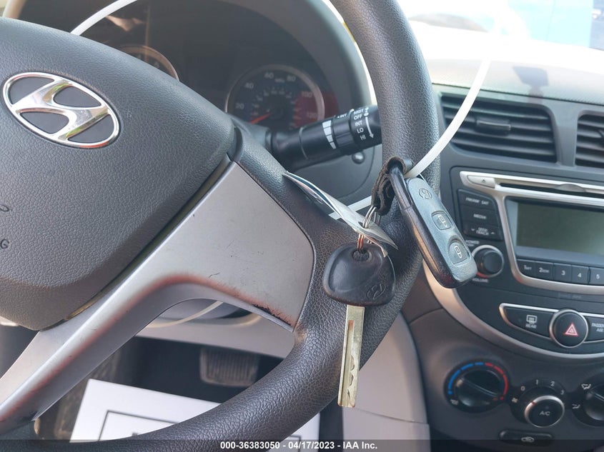VIN KMHCT4AE8HU242766 2017 HYUNDAI ACCENT SE