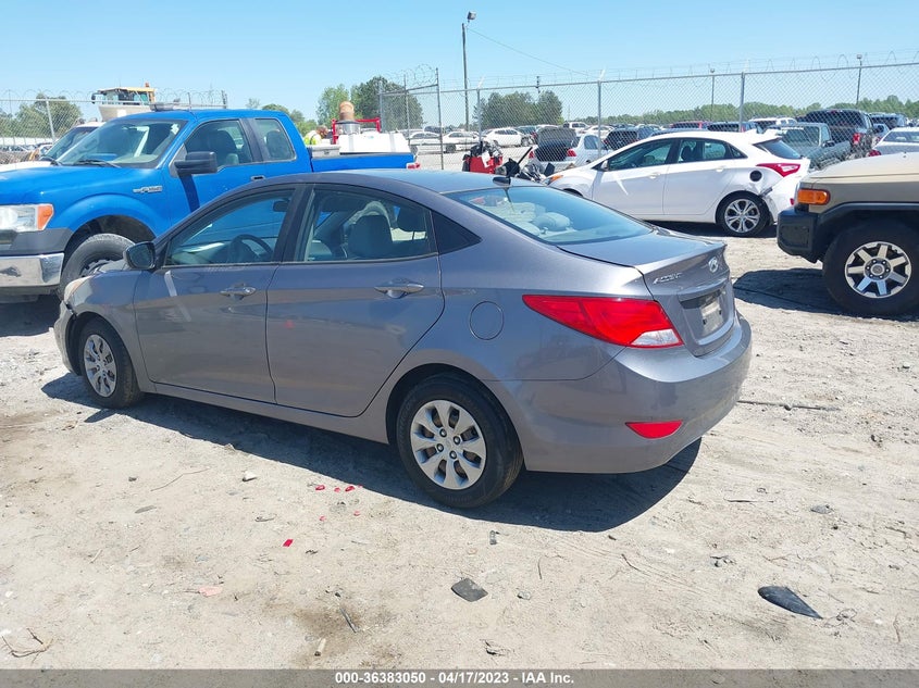 VIN KMHCT4AE8HU242766 2017 HYUNDAI ACCENT SE