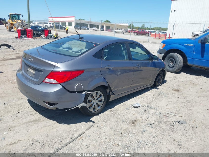 VIN KMHCT4AE8HU242766 2017 HYUNDAI ACCENT SE